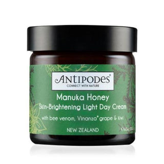 Manuka honey skin‐brightening light day cream