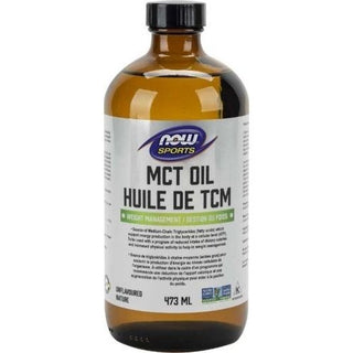 Huile de TMC - Acide gras à chaine moyenne diète cétogène -NOW -Gagné en Santé