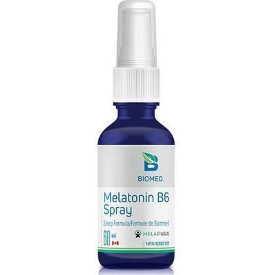 Melatonin B6 Spray -Biomed -Gagné en Santé