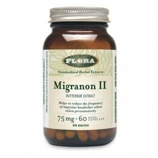 Migranon II Butterbur 75 mg - Flora Health - Win in Health