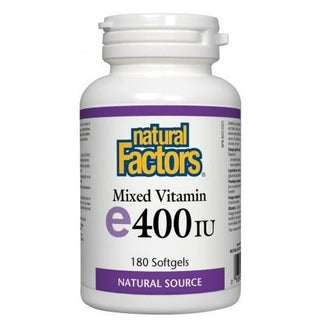 Natural factors - mixed vitamin e 400 iu