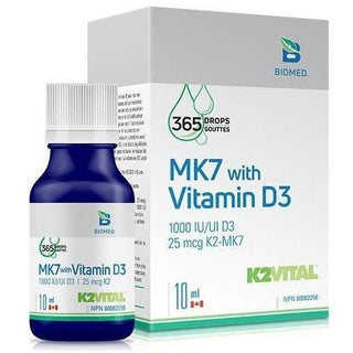 Biomed - mk7 with d3 drops - 10 ml