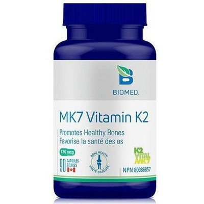 MK7 Vitamine K2 -Biomed -Gagné en Santé