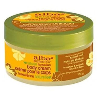 Alba botanica - moisturizing kukui nut body cream 184 g