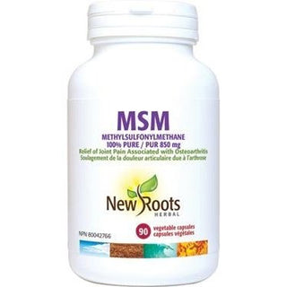 New roots - msm. 100 % pure 850 mg capsules
