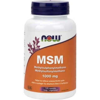 MSM 1000 mg -NOW -Gagné en Santé
