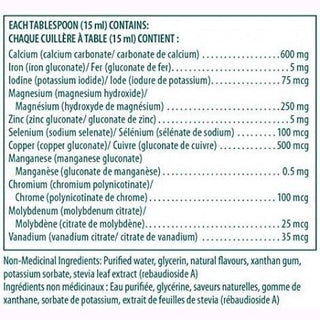 Multi Cal Mag Liquide -Genestra -Gagné en Santé