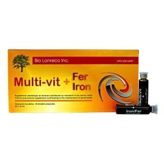 Bio lonreco - multi-vit + iron 20 x 10ml