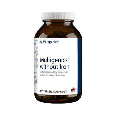 Multigenics sans fer -Metagenics -Gagné en Santé