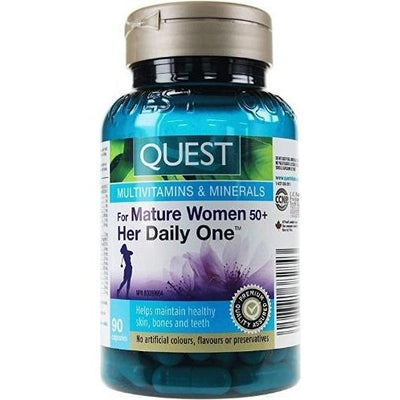 Multivitamines & Minerals | For Mature Women 50 + - QUEST - Win in Health