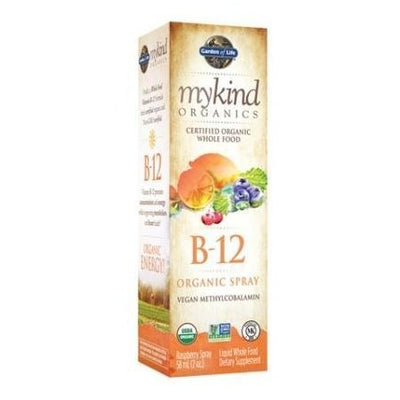 Mykind Organics B-12 Organics Vaporisateur Biologique -Garden of Life -Gagné en Santé