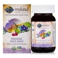 mykind Organics Prenatal Once Daily Multi 30 Vegan Tablets - Garden of Life - Win in Health