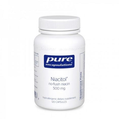 Niacitol 500 mg - Pure encapsulations - Win in Health