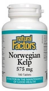 Varech norvégien 575 mg -Natural Factors -Gagné en Santé