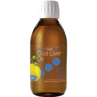 nutrasea™ cod liver oil + vitamin d 200 ml - lemon flavour