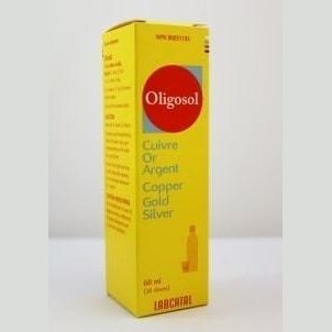 Cuivre-or-argent - Oligosol -Labcatal - Oligosol -Gagné en Santé