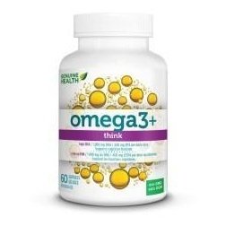 Genuine health - omega3+ think - 60 sgels