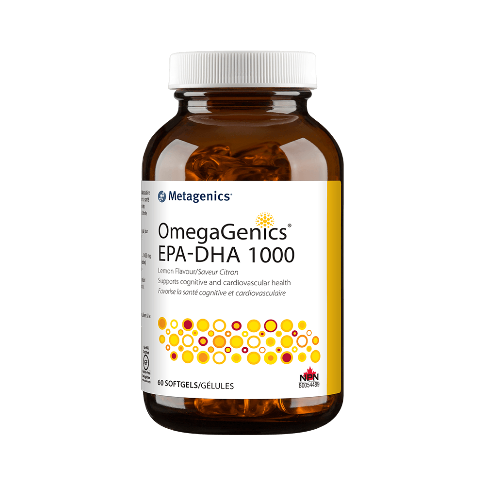 OmegaGenics EPA-DHA 1000 -Metagenics -Gagné en Santé
