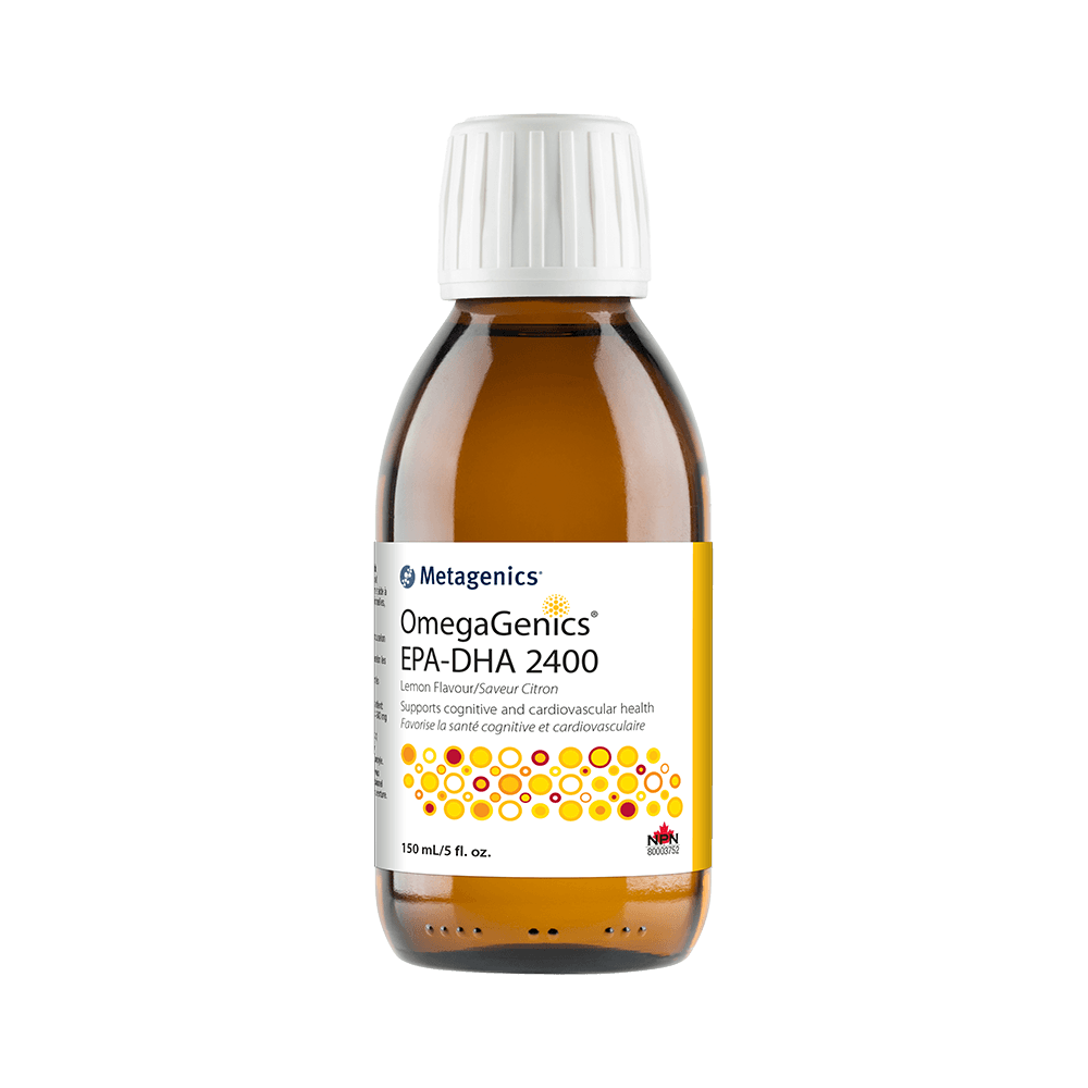 OmegaGenics EPA-DHA 2400 -Metagenics -Gagné en Santé