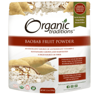 Organic baobab fruit powder