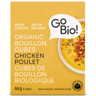 Go bio! - organic chicken bouillon cubes -15 x66g