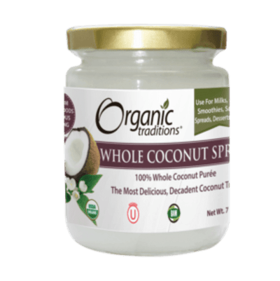 Organic Coconut Spread - Organic Traditions - Win in Health