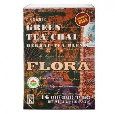 Organic Green Chai Tea - Flora Health - Win in Health