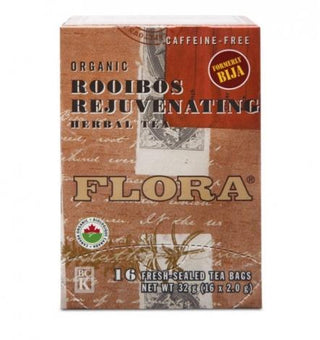 Flora - organic herbal tea rooibos rejuvenating 16 bags