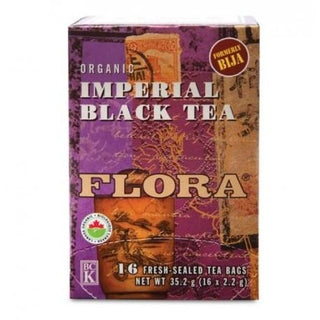 Flora - imperial black tea organic - 16 bags
