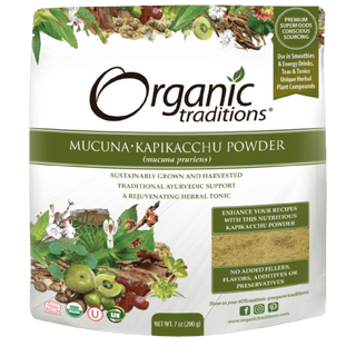 Organic Kapikacchu Powder -Organic Traditions -Gagné en Santé