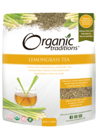 Organic traditions - lemongrass tea cut - 200g