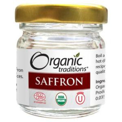Organic Saffron - Organic Traditions - Win in Health