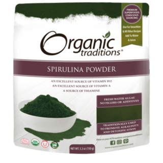 Organic traditions - spirulina powder - 150g
