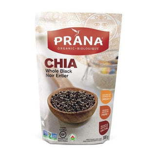 Prana - organic whole black chia seeds 300 g