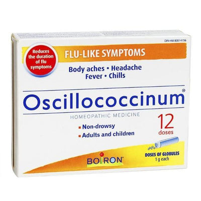 Boiron - oscillococcinum flu-like symptoms