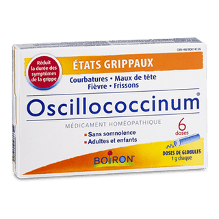 Boiron - oscillococcinum flu-like symptoms