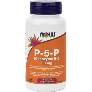 Now - p-5-p coenzyme-b6 50 mg 60 vcaps