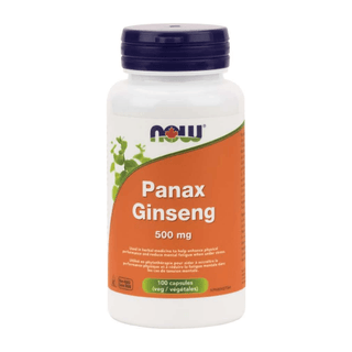 Now - panax ginseng extract 500mg - 100 vcaps