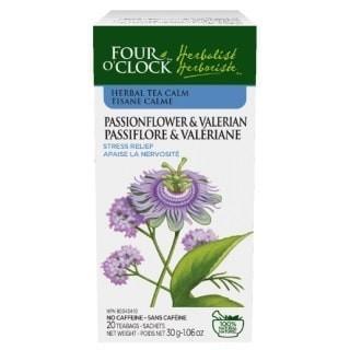 Passionflower & Valerian Herbal Tea - Four O'Clock Herbalist - Win in Health