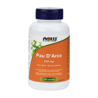 Pau d'arco 500 mg -NOW -Gagné en Santé