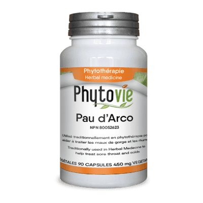 Pau d'Arco | Sore Throat - Phytovie - Win in Health