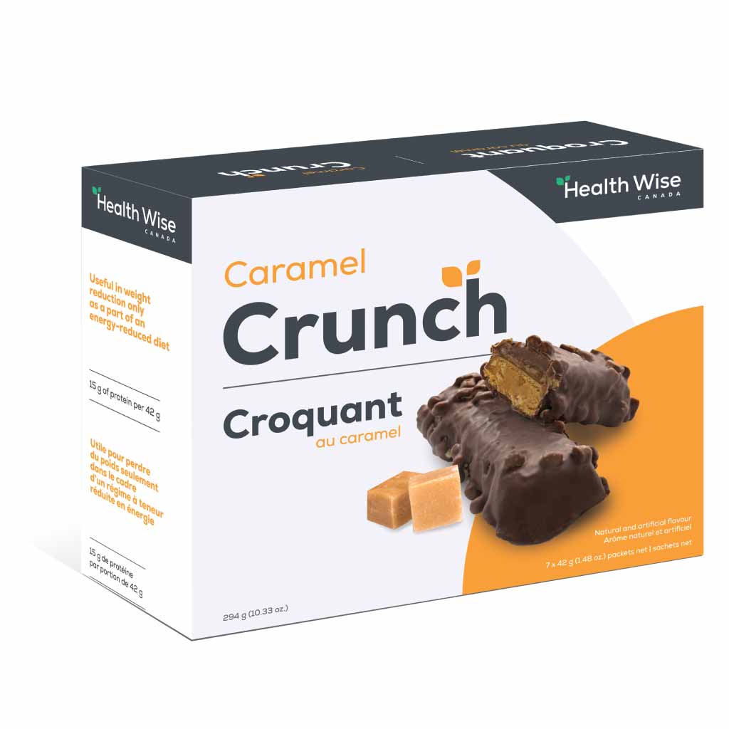 Healthwise - proteins bars – caramel crunch