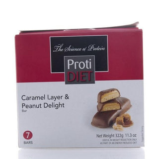 Proti diet – peanut butter and smooth caramel crisp