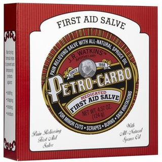Jr watkins - petro carbo first aid salve - 124g
