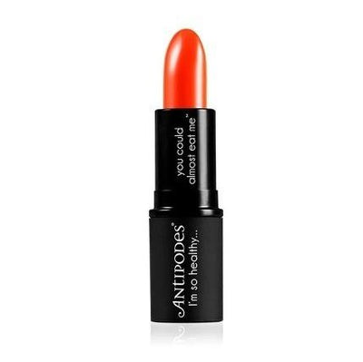 Piha Beach Tangerine Moisture-Boost Lipstick - Antipodes - Win in Health