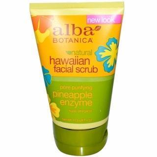 Alba botanica - pineapple enzyme facial scrub 113 g
