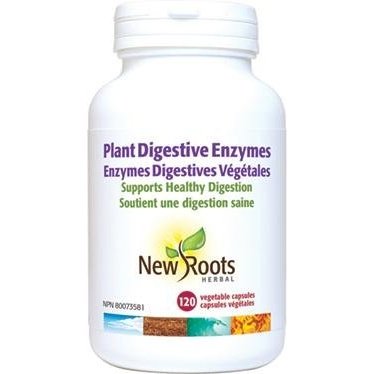 Enzyme de plante digestive -New Roots Herbal -Gagné en Santé