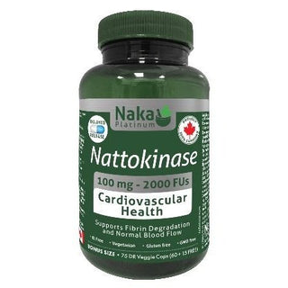 Naka - platinum nattokinase 100mg - 75 dr vcaps