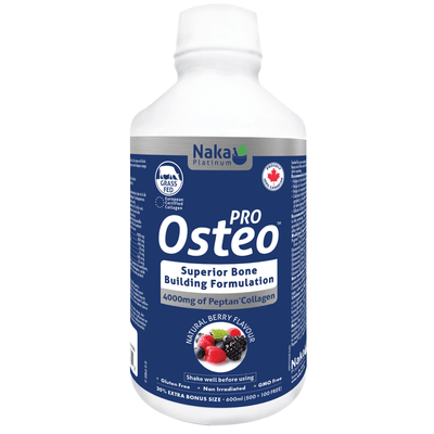 Platinum Pro Osteo Liquide -Naka Herbs -Gagné en Santé