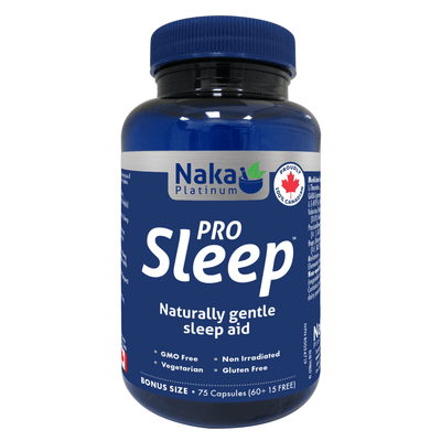 Platinum Pro Sleep -Naka Herbs -Gagné en Santé